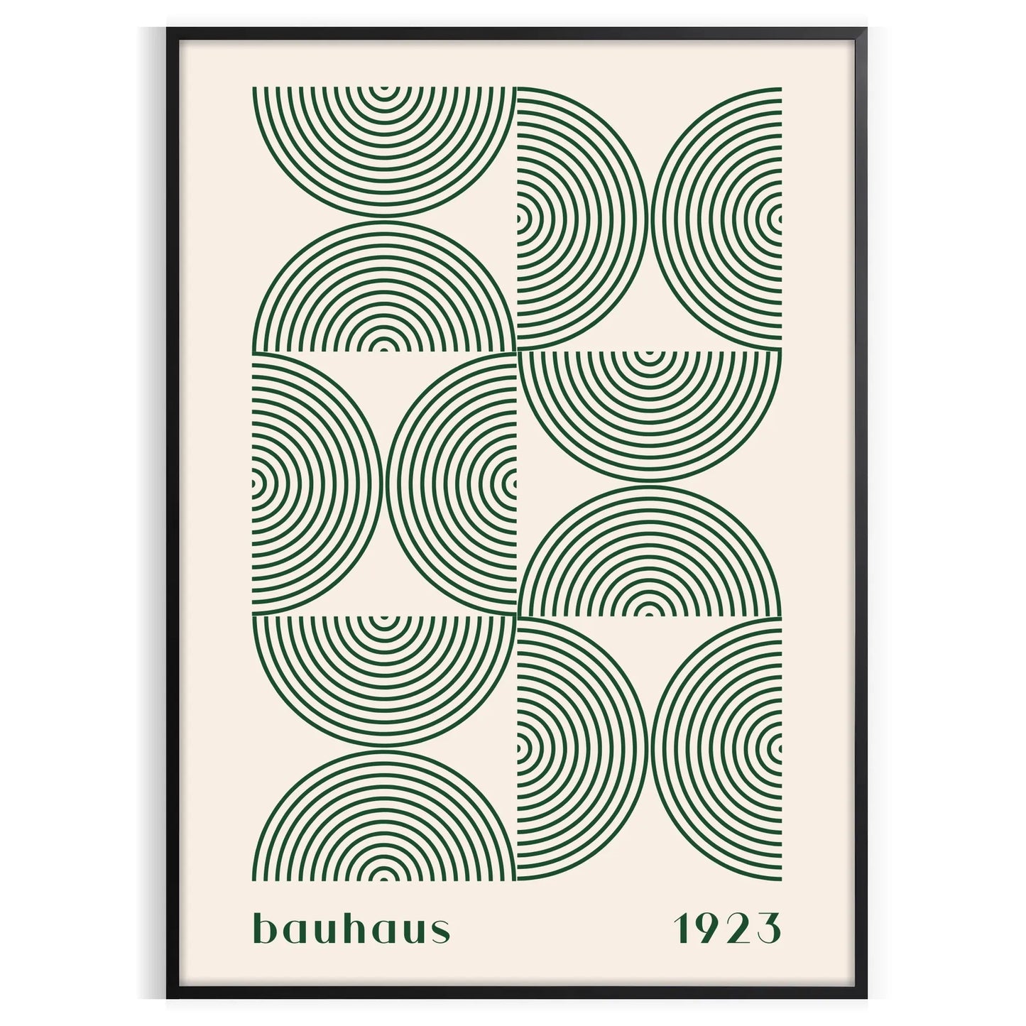 space Bauhaus abstract poster stunning piece wall art iconic style vibrant geometry striking print perfect gift enthusiasts sizes A4 cm A0