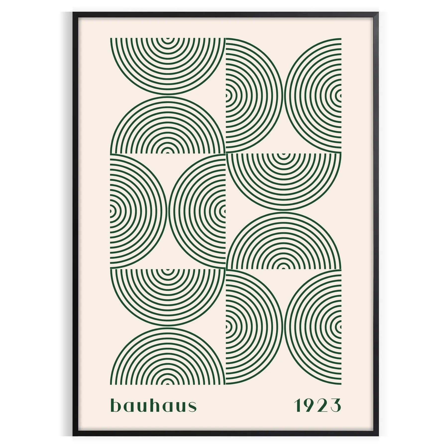 space Bauhaus abstract poster stunning piece wall art iconic style vibrant geometry striking print perfect gift enthusiasts sizes A4 cm A0