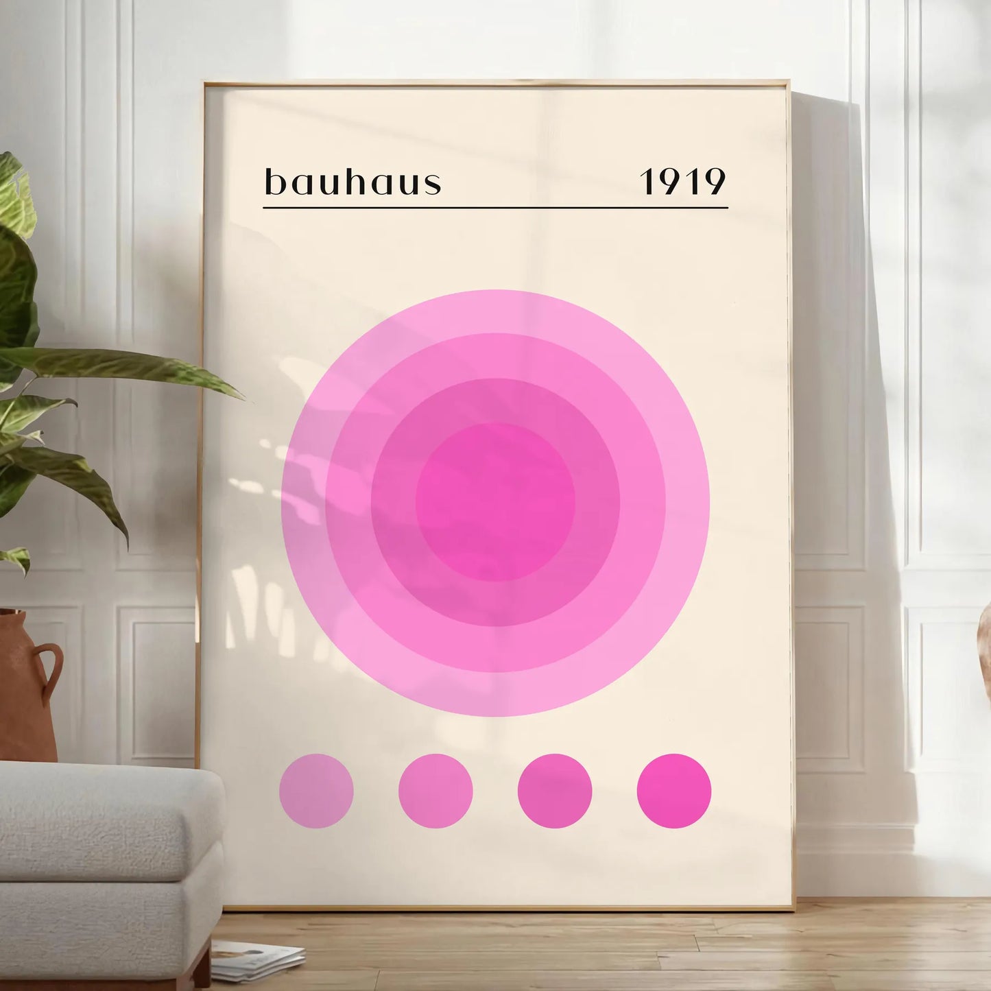 space Bauhaus Wall Art striking abstract poster touch modern elegance room unique gift stylish addition home decor alone print