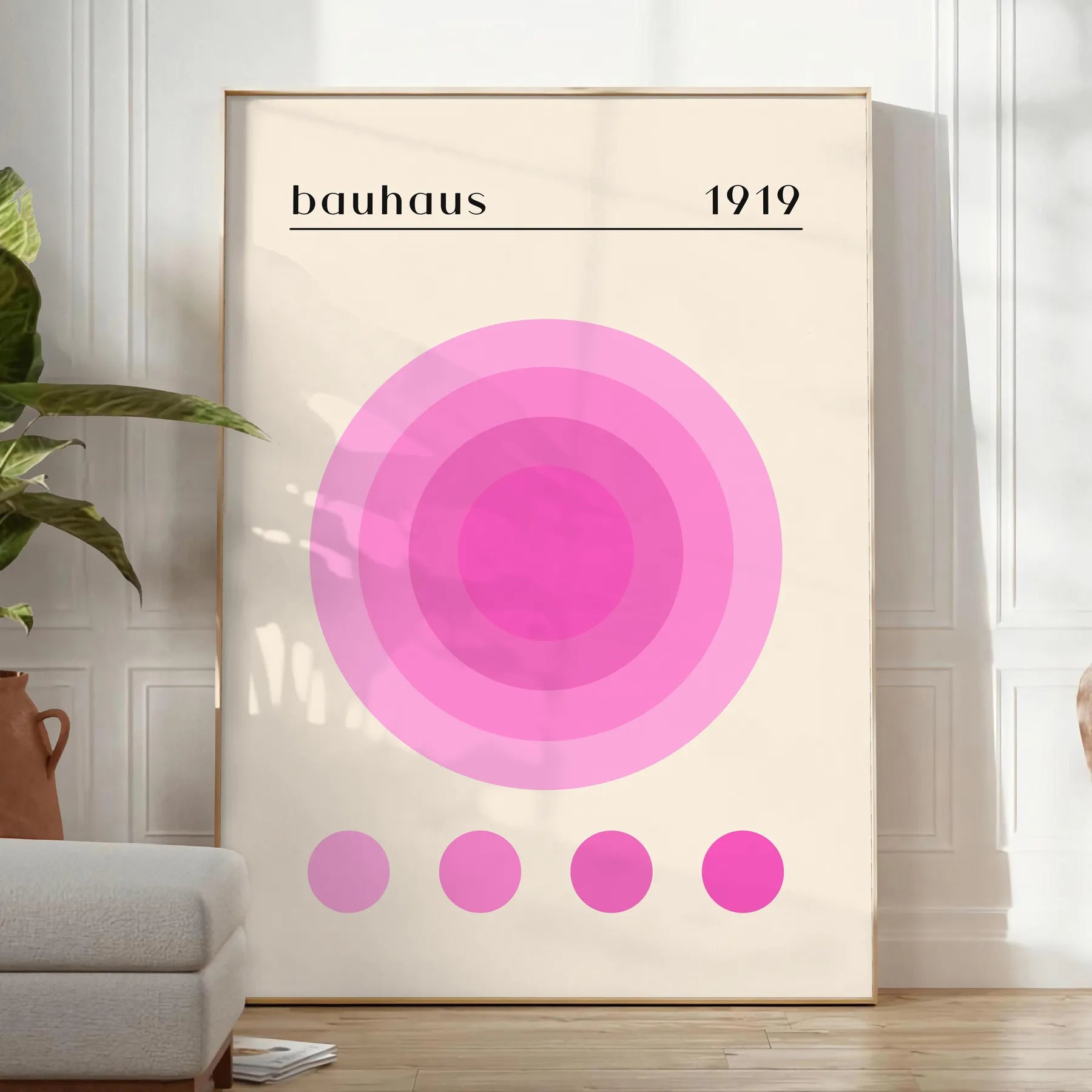 space Bauhaus Wall Art striking abstract poster touch modern elegance room unique gift stylish addition home decor alone print