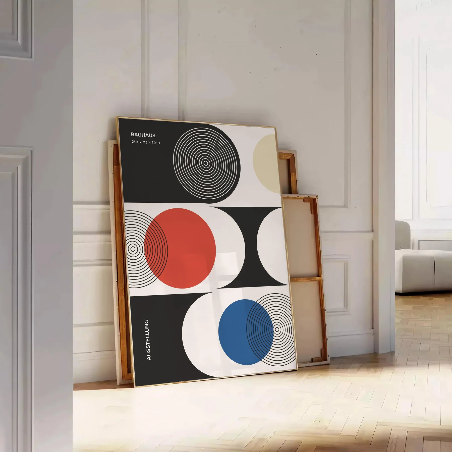 space Bauhaus Poster Art stunning abstract designs lovers modern wall print ideal gift enthusiast sizes A4 cm A0