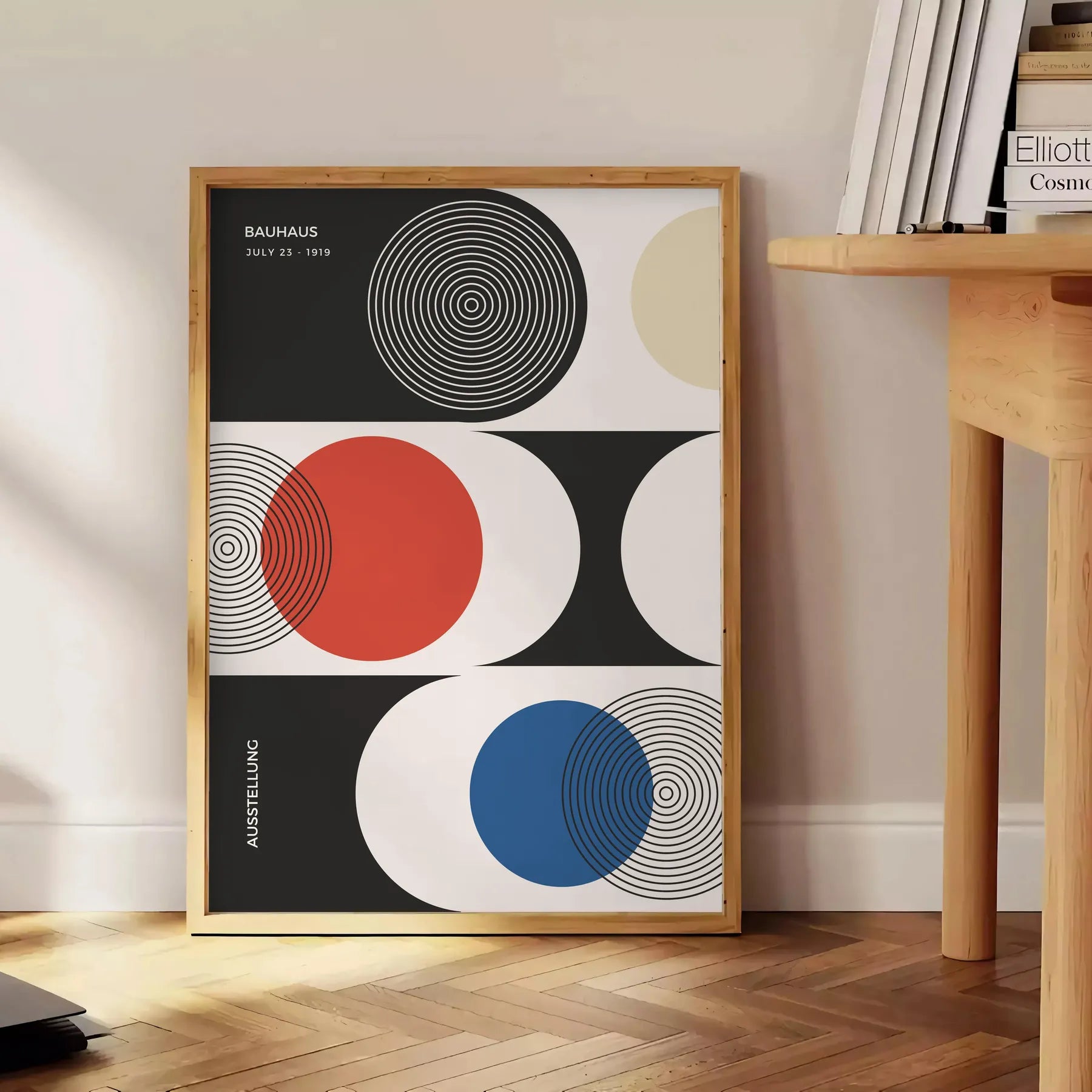 space Bauhaus Poster Art stunning abstract designs lovers modern wall print ideal gift enthusiast sizes A4 cm A0