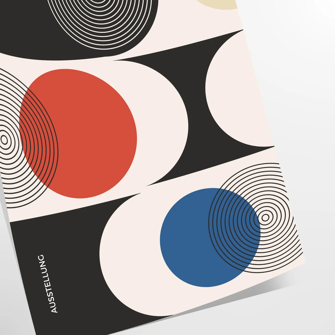 space Bauhaus Poster Art stunning abstract designs lovers modern wall print ideal gift enthusiast sizes A4 cm A0